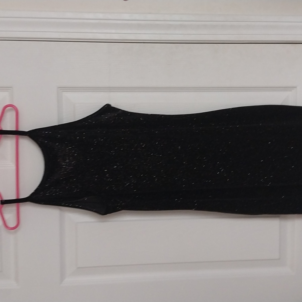 Sparkling black hoco dress